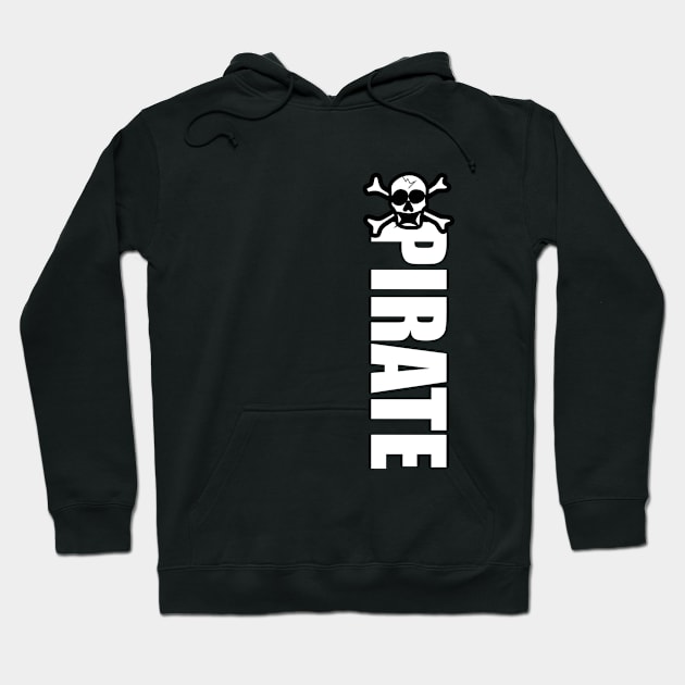 Pirate Skull Hoodie by cypryanus